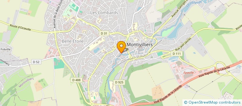 localisation de l'entreprise MONSIEUR FABIEN AUZOU à MONTIVILLIERS
