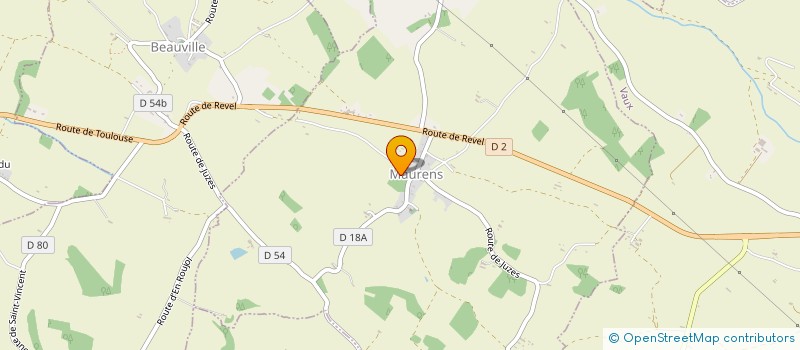 localisation de l'entreprise MONSIEUR FABIEN BACEIREDO à SAINT-FELIX-LAURAGAIS