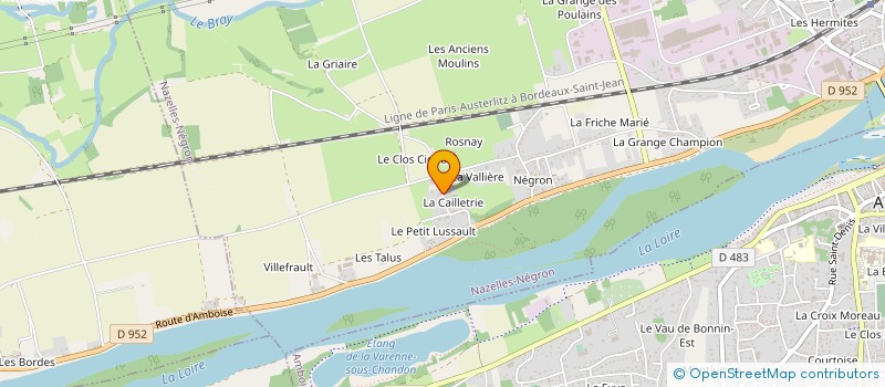 localisation de l'entreprise MONSIEUR FABIEN BALLON  NAZELLES-NEGRON