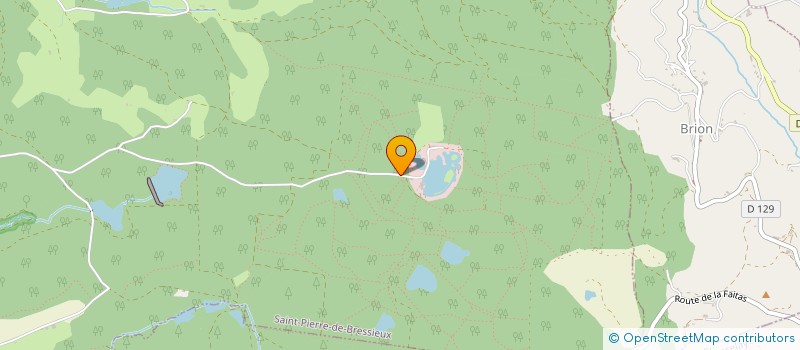 localisation de l'entreprise MONSIEUR FABIEN BALMAND  SAINT-PIERRE-DE-BRESSIEUX