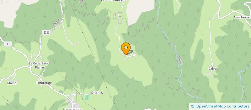 localisation de l'entreprise MONSIEUR FABIEN BANDERIER  LES VILLEDIEU