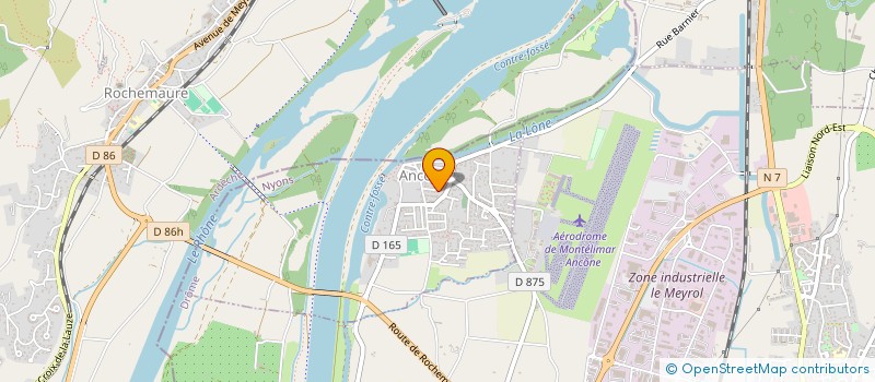 localisation de l'entreprise MONSIEUR FABIEN BAPTISTE  ANCONE