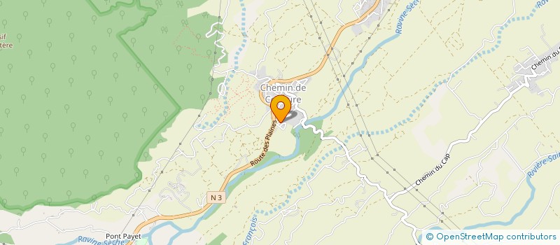 localisation de l'entreprise MONSIEUR FABIEN BARAKA  SAINT-BENOIT