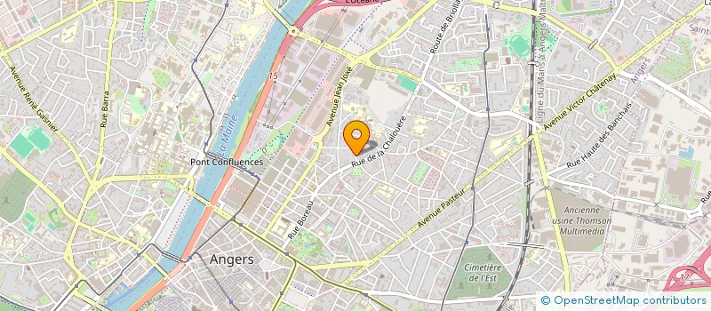 localisation de l'entreprise MONSIEUR FABIEN BARBIER  ANGERS