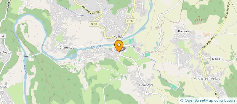 localisation de l'entreprise MONSIEUR FABIEN BARDIN  COUBON