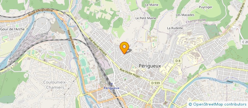 localisation de l'entreprise MONSIEUR FABIEN BASSOT à PERIGUEUX