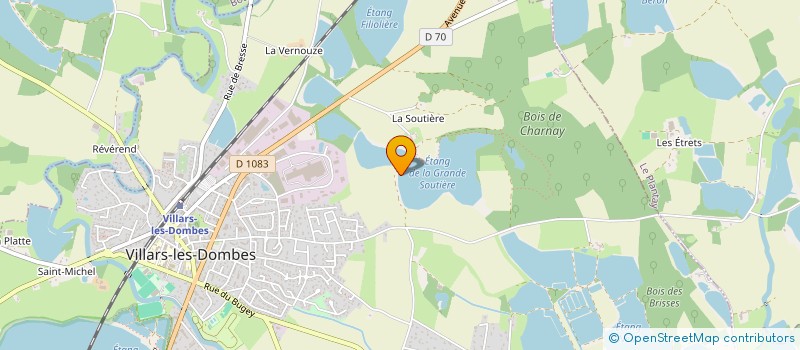 localisation de l'entreprise MONSIEUR FABIEN BAUX à AMBERIEUX-EN-DOMBES