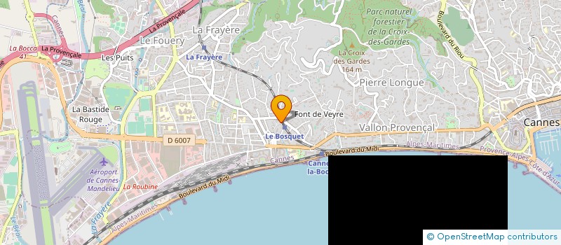 localisation de l'entreprise MONSIEUR FABIEN BEAUFILS à CANNES
