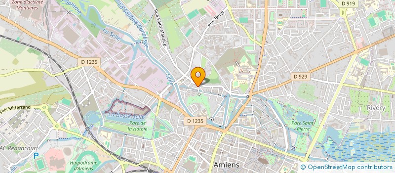 localisation de l'entreprise MONSIEUR FABIEN BEAUVISAGE à AMIENS