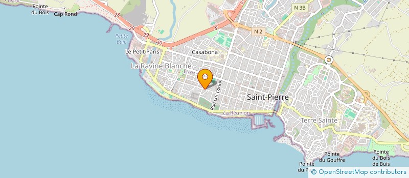 localisation de l'entreprise MONSIEUR FABIEN BEGUE  SAINT-PIERRE