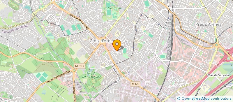 localisation de l'entreprise MONSIEUR FABIEN BELANGER à MONTPELLIER