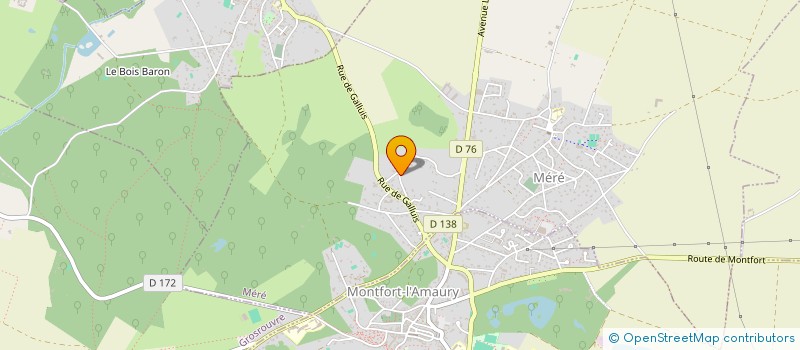 localisation de l'entreprise MONSIEUR FABIEN BELLANGER  SAINT-LEGER-EN-YVELINES