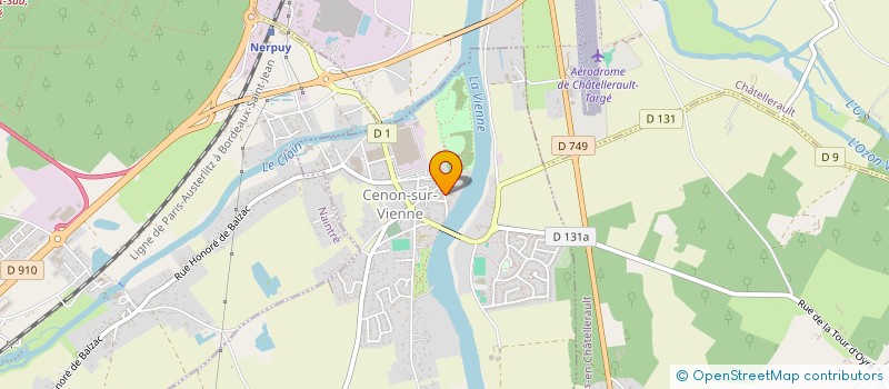localisation de l'entreprise MONSIEUR FABIEN BENARBIA à CENON-SUR-VIENNE