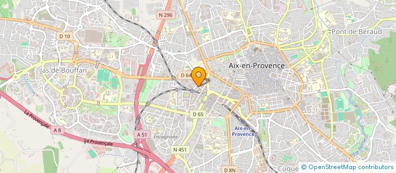 localisation de l'entreprise MONSIEUR FABIEN BERSAC à AIX-EN-PROVENCE
