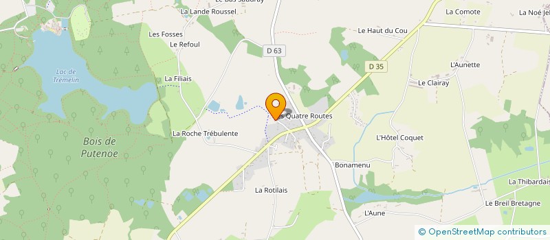 localisation de l'entreprise MONSIEUR FABIEN BERTHELOT  IFFENDIC