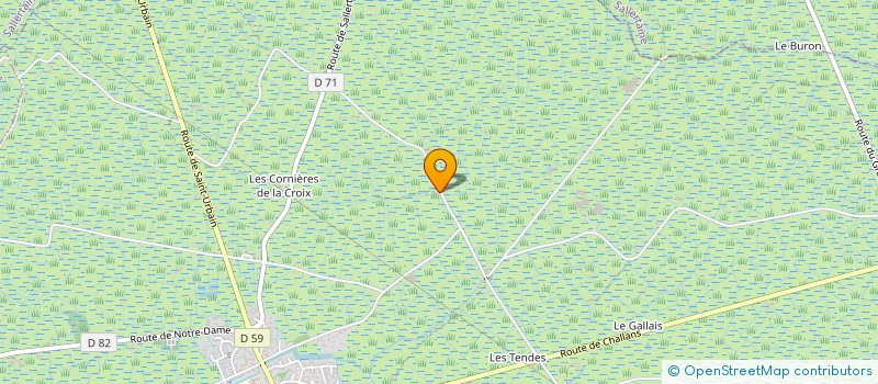 localisation de l'entreprise MONSIEUR FABIEN BESSEAU  LE PERRIER