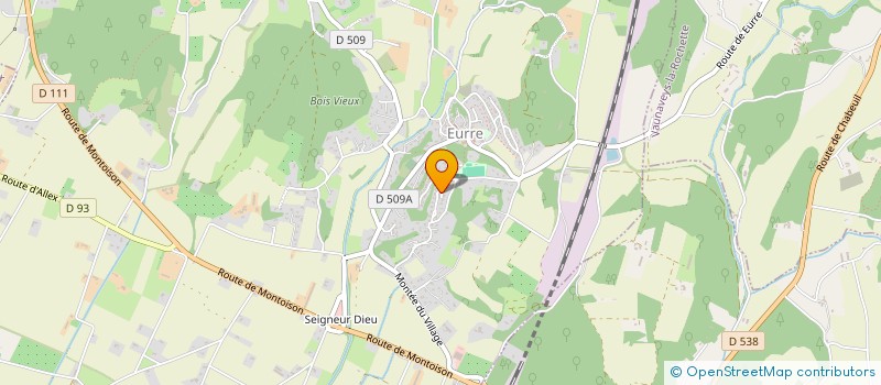 localisation de l'entreprise MONSIEUR FABIEN BETHGNIES  EURRE