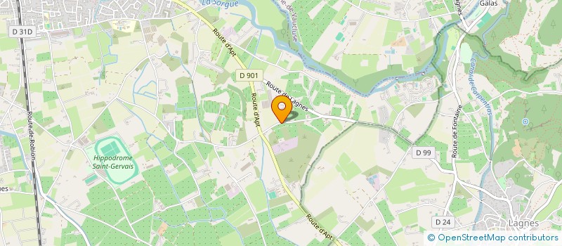 localisation de l'entreprise MONSIEUR FABIEN BEYTRISON  L'ISLE-SUR-LA-SORGUE