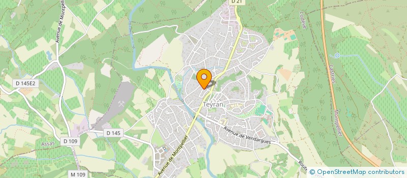 localisation de l'entreprise MONSIEUR FABIEN BILLEREY  TEYRAN