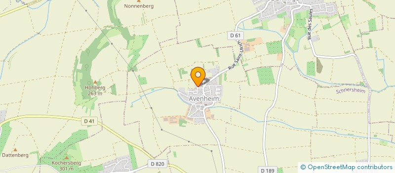 localisation de l'entreprise MONSIEUR FABIEN BINDIT à SCHNERSHEIM