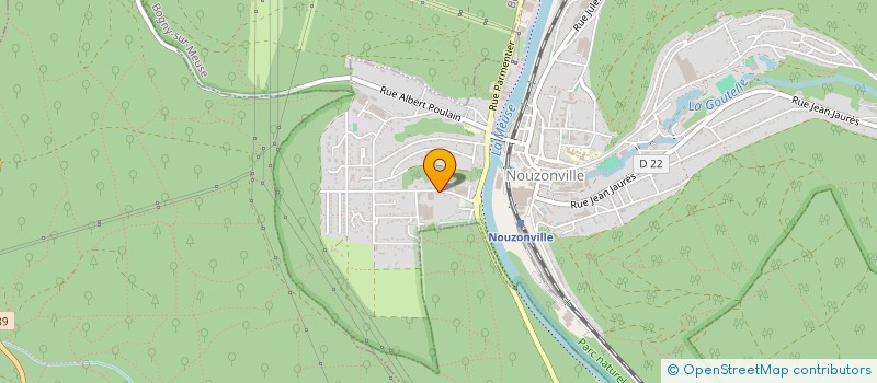 localisation de l'entreprise MONSIEUR FABIEN BINGA  CHARLEVILLE-MEZIERES