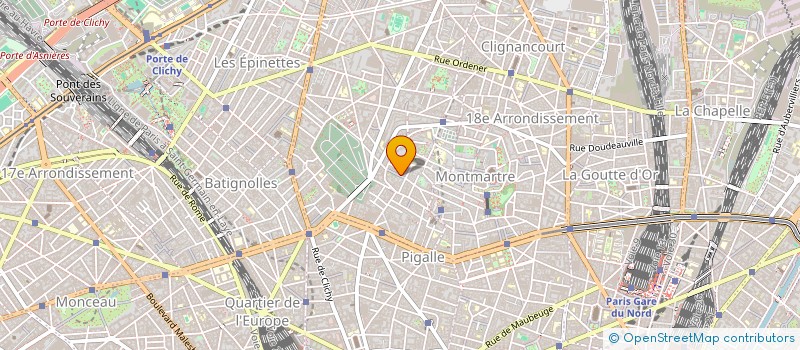 localisation de l'entreprise MONSIEUR FABIEN BLONDELOT  PARIS