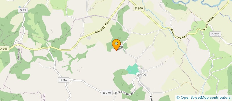 localisation de l'entreprise MONSIEUR FABIEN BOGDAN  GAROS