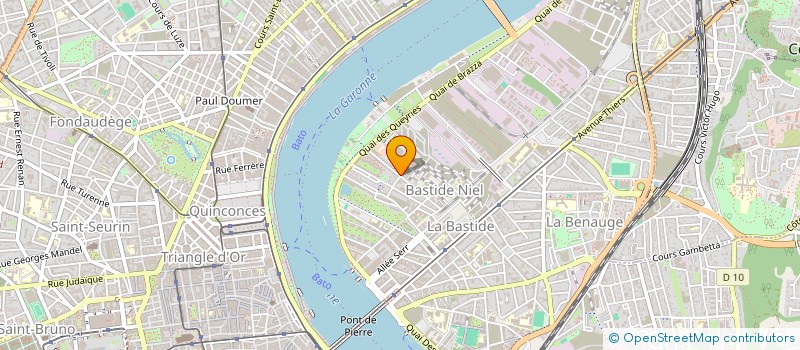 localisation de l'entreprise MONSIEUR FABIEN BOIS à BORDEAUX