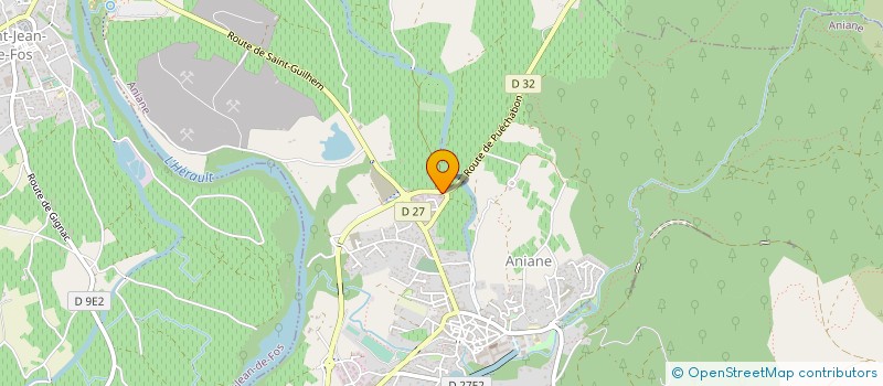 localisation de l'entreprise MONSIEUR FABIEN BOITARD  ANIANE