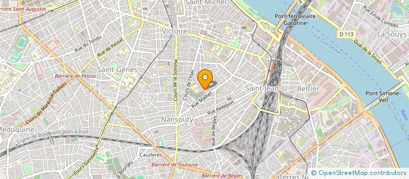 localisation de l'entreprise MONSIEUR FABIEN BONADEO  BORDEAUX