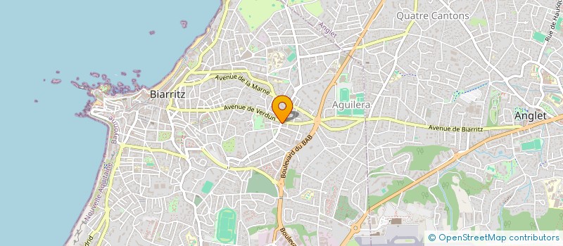 localisation de l'entreprise MONSIEUR FABIEN BONADIO à BIARRITZ