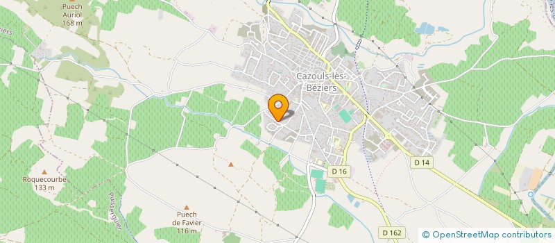 localisation de l'entreprise MONSIEUR FABIEN BONNEMAYRE  CAZOULS-LES-BEZIERS