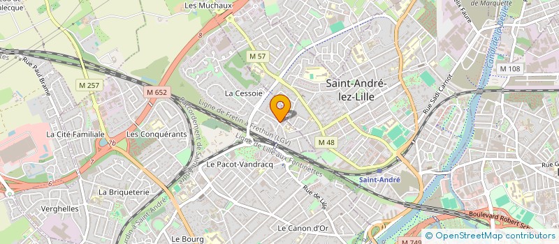 localisation de l'entreprise MONSIEUR FABIEN BOOTZ à LAMBERSART