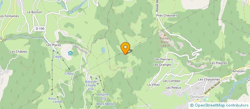 localisation de l'entreprise MONSIEUR FABIEN BOSSON  ONNION