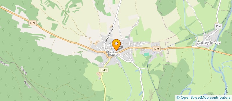 localisation de l'entreprise MONSIEUR FABIEN BOUCARD  SAINT-FERJEUX