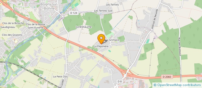 localisation de l'entreprise MONSIEUR FABIEN BOUGAS à CHECY