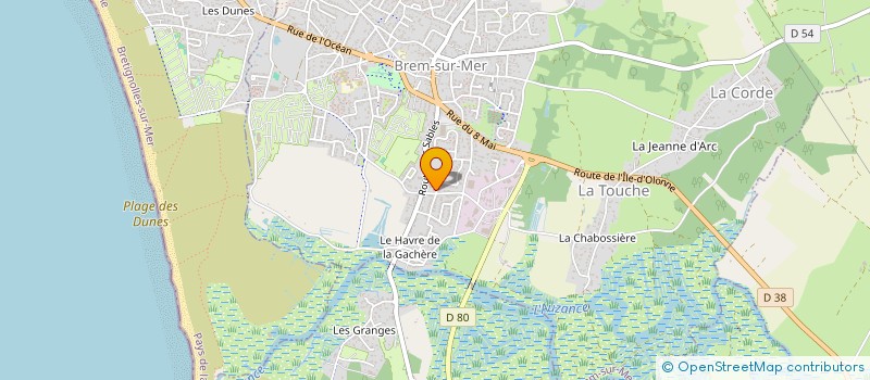 localisation de l'entreprise MONSIEUR FABIEN BOUHALLIER à BREM-SUR-MER