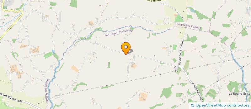 localisation de l'entreprise MONSIEUR FABIEN BOULANGER  ROMAGNY FONTENAY