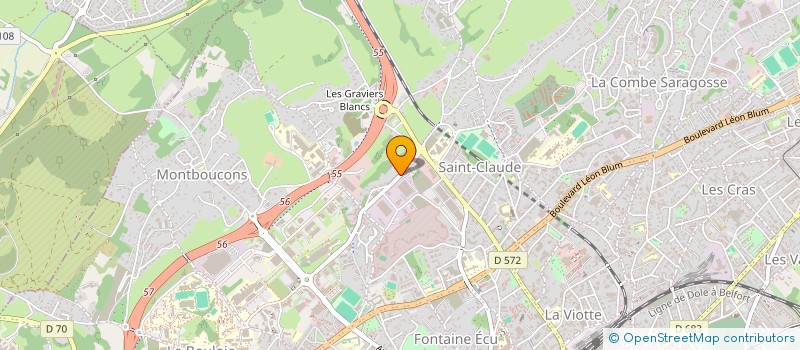 localisation de l'entreprise MONSIEUR FABIEN BOULAY à BESANCON