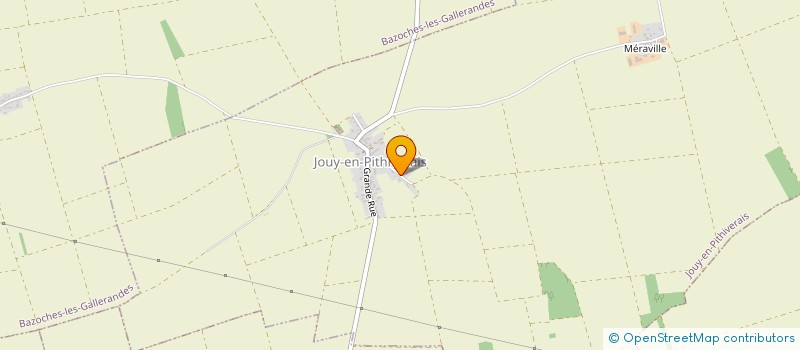 localisation de l'entreprise MONSIEUR FABIEN BOURGEOIS à JOUY-EN-PITHIVERAIS