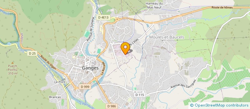 localisation de l'entreprise MONSIEUR FABIEN BOUVIE  SAINT-BAUZILLE-DE-PUTOIS