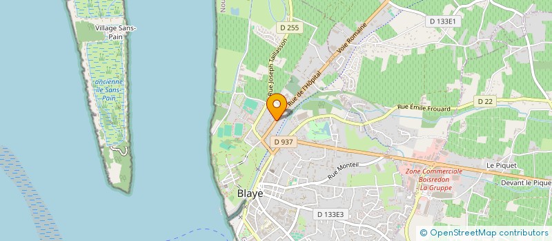 localisation de l'entreprise MONSIEUR FABIEN BOYRIE à BLAYE