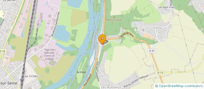 localisation de l'entreprise MONSIEUR FABIEN BRANCHARD  LES AUTHIEUX-SUR-LE-PORT-SAINT-OUEN