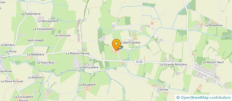 localisation de l'entreprise MONSIEUR FABIEN BRANCHEREAU  MONTRELAIS