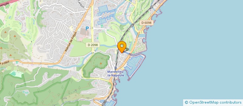 localisation de l'entreprise MONSIEUR FABIEN BREMOND  MANDELIEU-LA-NAPOULE