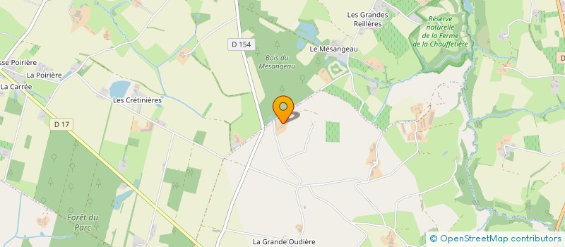 localisation de l'entreprise MONSIEUR FABIEN BRICARD  OREE-D'ANJOU