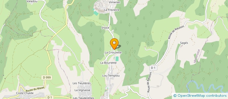 localisation de l'entreprise MONSIEUR FABIEN BRIONNE  MONTRODAT