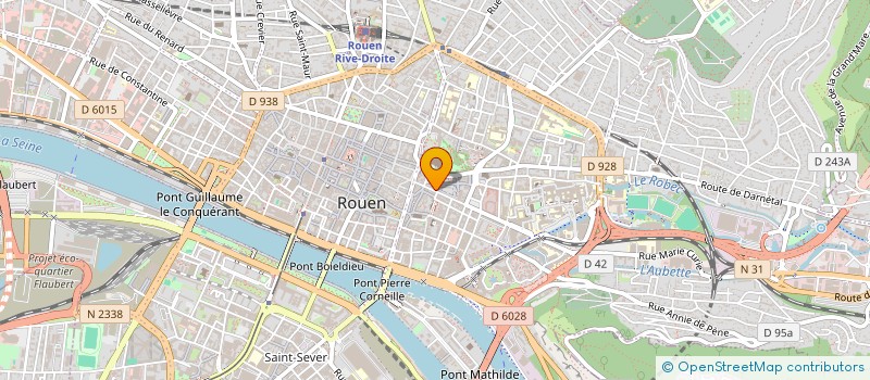localisation de l'entreprise MONSIEUR FABIEN BURGAUD à ROUEN