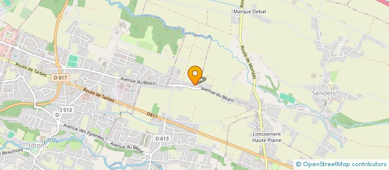 localisation de l'entreprise MONSIEUR FABIEN CABRETON  LEE