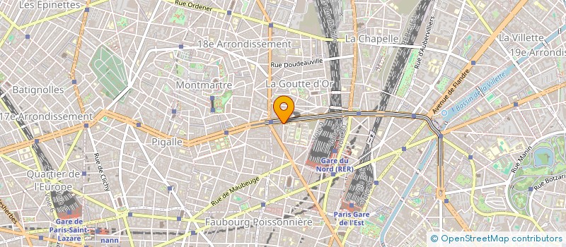 localisation de l'entreprise MONSIEUR FABIEN CALCADA DA COSTA à PARIS